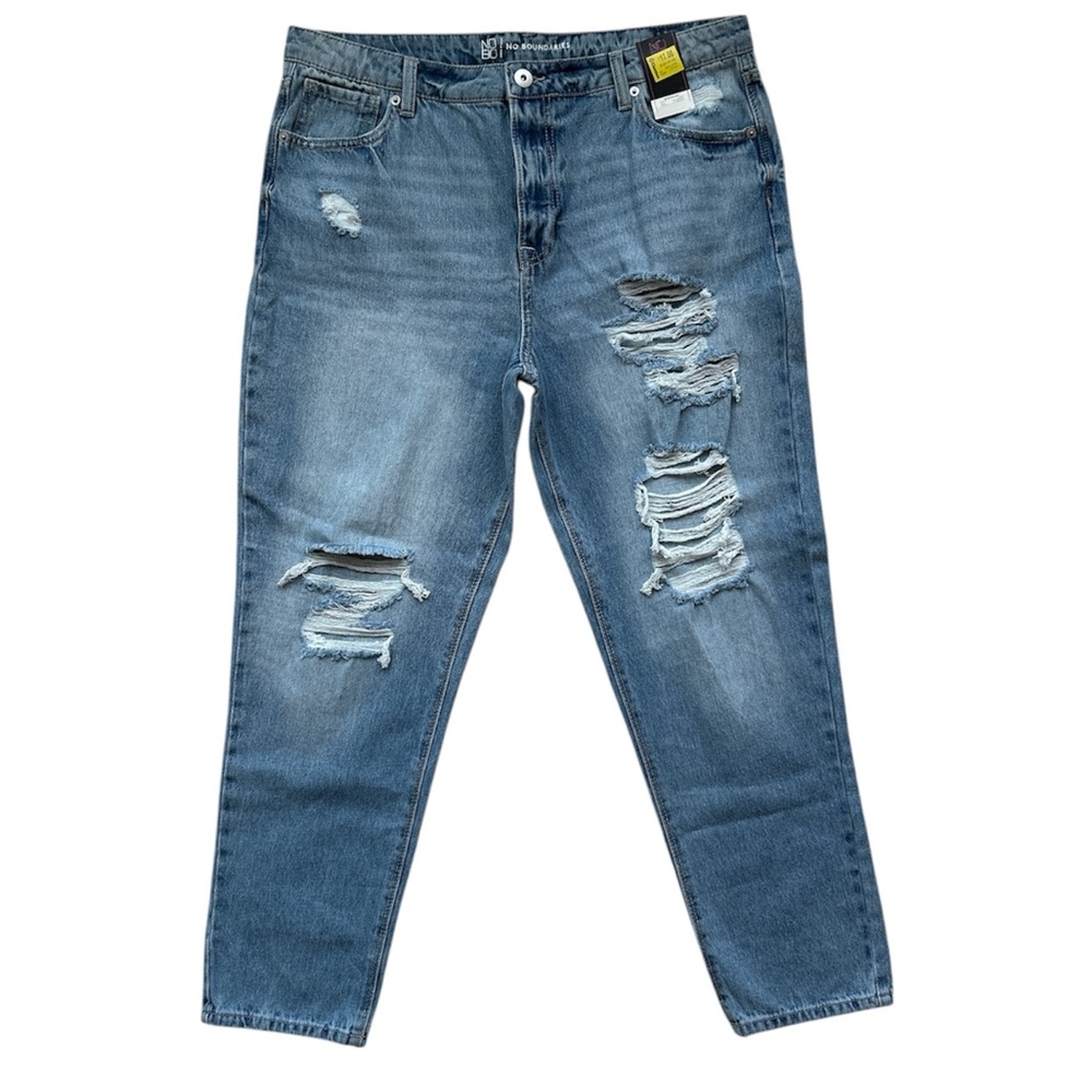 No Boundaries Mom Jeans Juniors Size 17 NWT